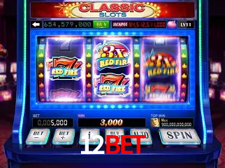 Sinta a adrenalina dos jogos de cassino com 12bet